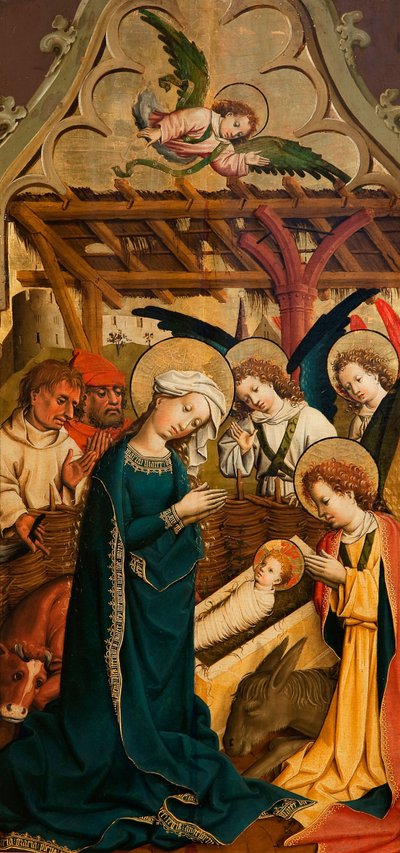 Nativity (The Holy Night) by Master of Lichtenstein Castle